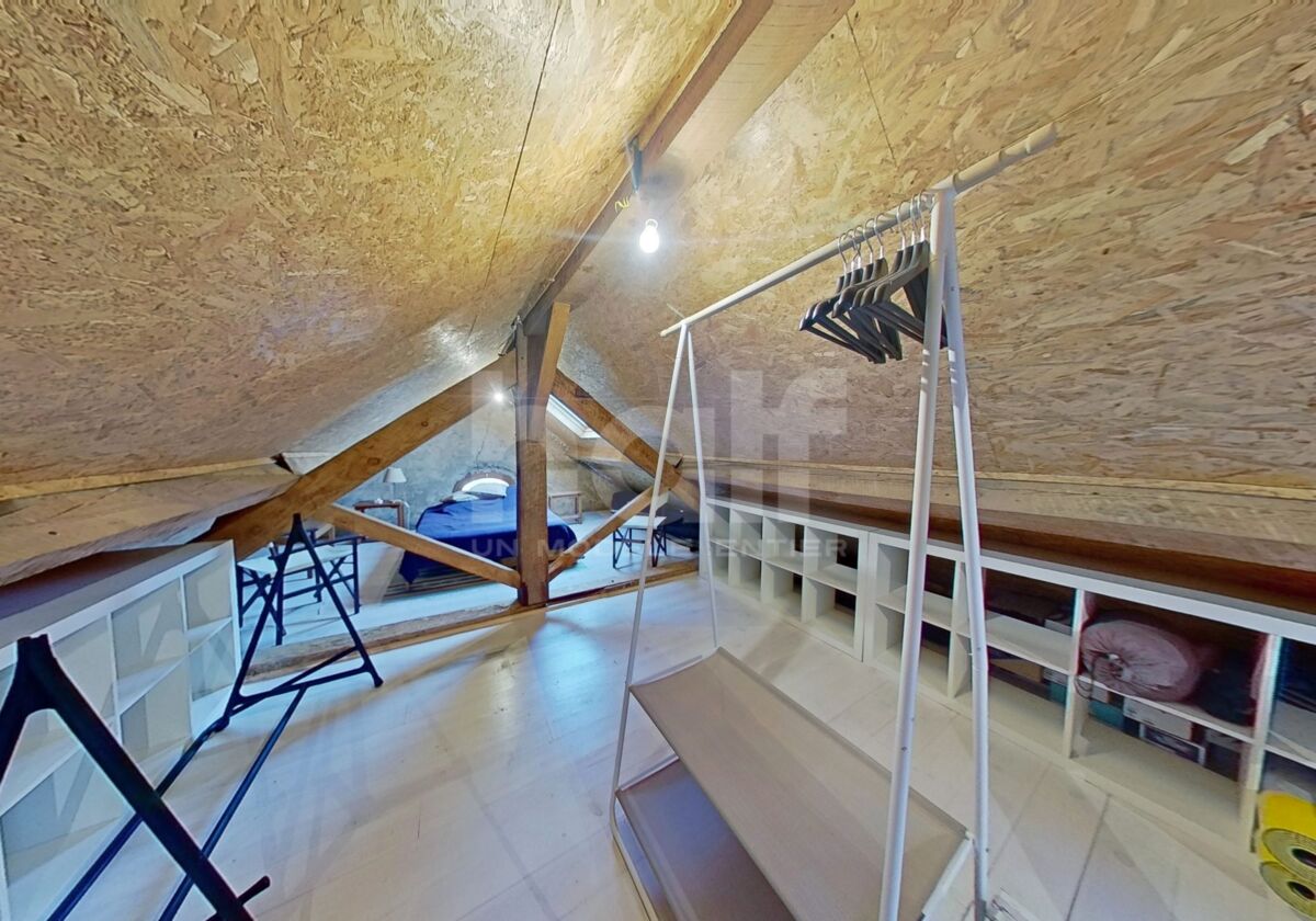 Capbreton coeur de ville, grand duplex T5, combles et double garage.